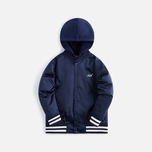 Kith Kids Gorman Navy Blue Hooded Jacket Size 6